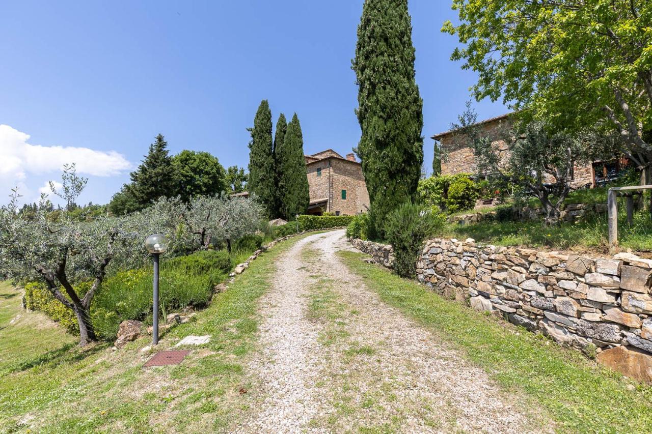 Borgo Nel Chianti Istrice Con Piscina Tennis E Wifi Castellina in Chianti Kültér fotó