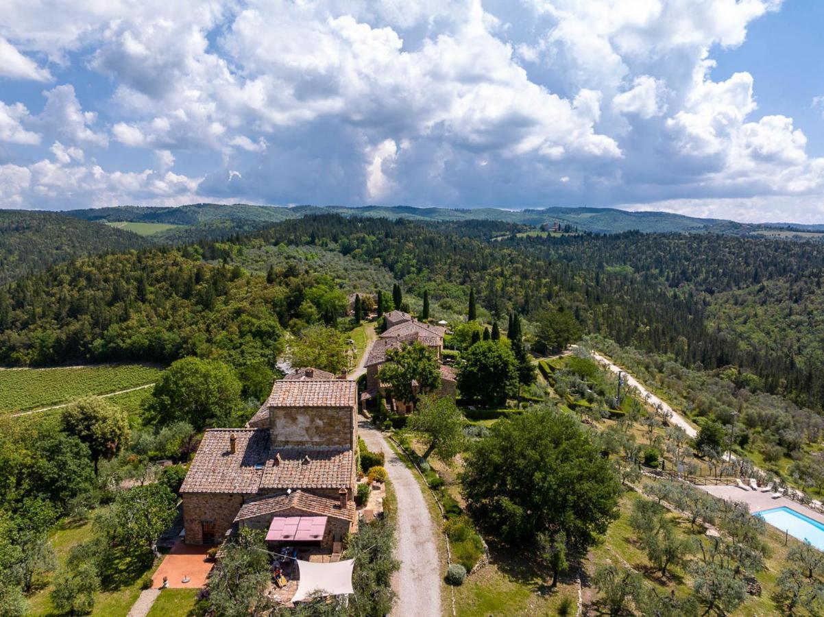 Borgo Nel Chianti Istrice Con Piscina Tennis E Wifi Castellina in Chianti Kültér fotó