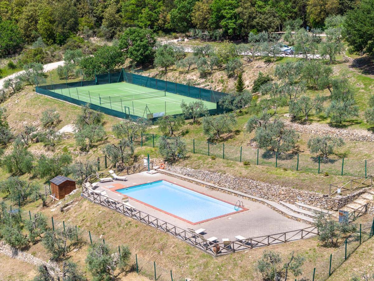 Borgo Nel Chianti Istrice Con Piscina Tennis E Wifi Castellina in Chianti Kültér fotó