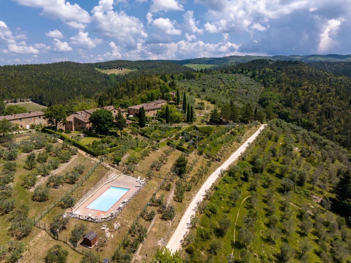 Borgo Nel Chianti Istrice Con Piscina Tennis E Wifi Castellina in Chianti Kültér fotó