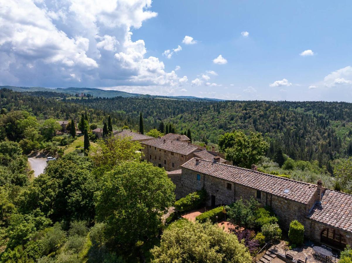 Borgo Nel Chianti Istrice Con Piscina Tennis E Wifi Castellina in Chianti Kültér fotó