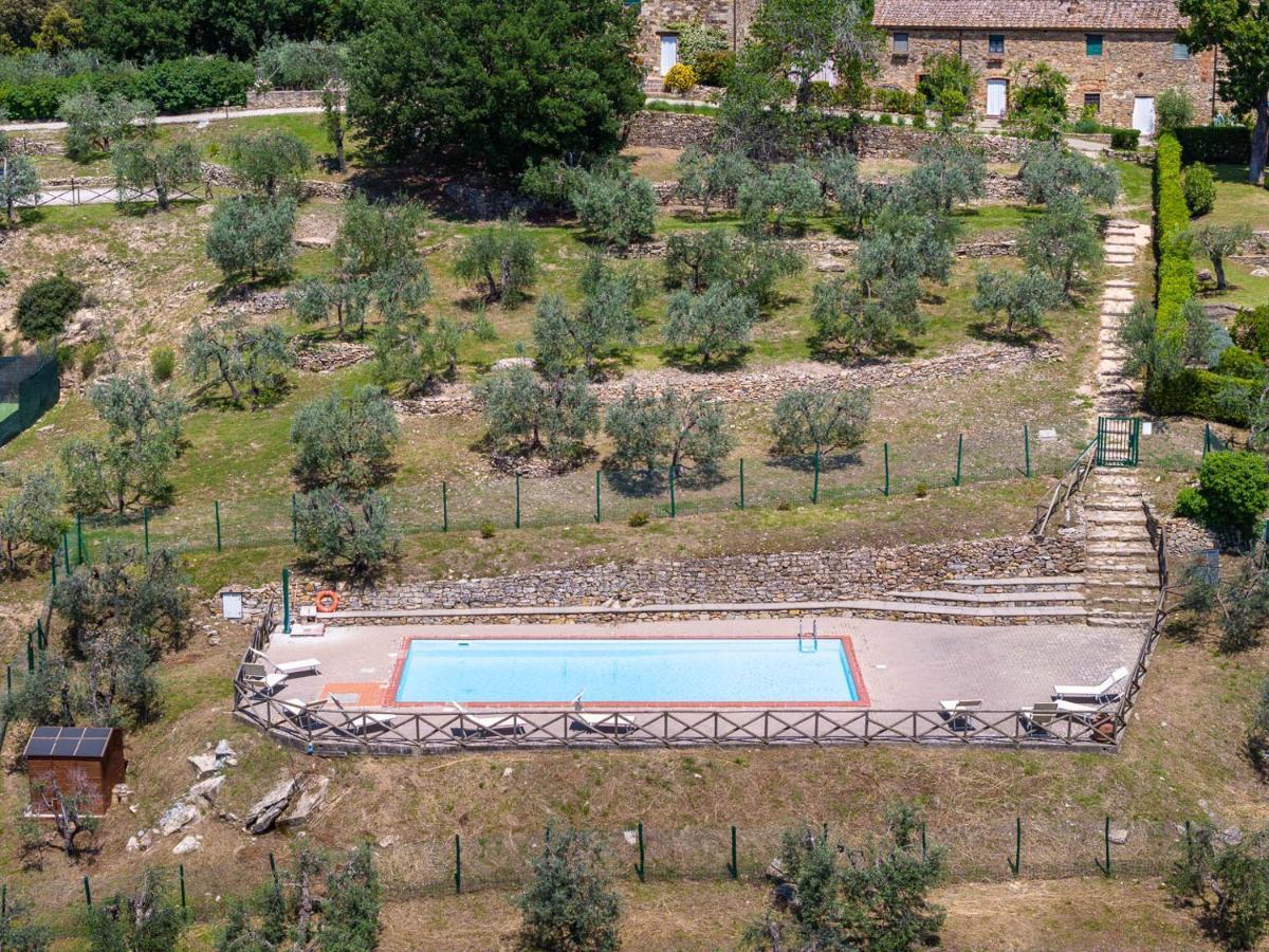 Borgo Nel Chianti Istrice Con Piscina Tennis E Wifi Castellina in Chianti Kültér fotó